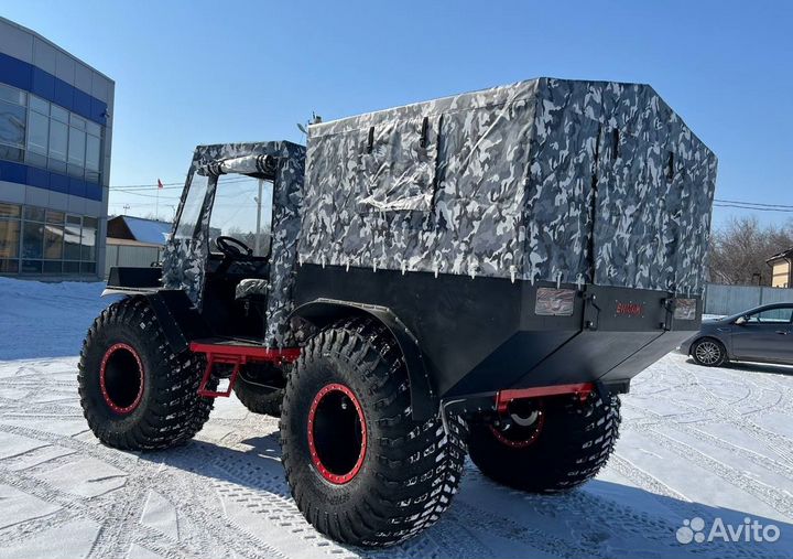 Квадроцикл переломка Ермак (Снегоболотоход)