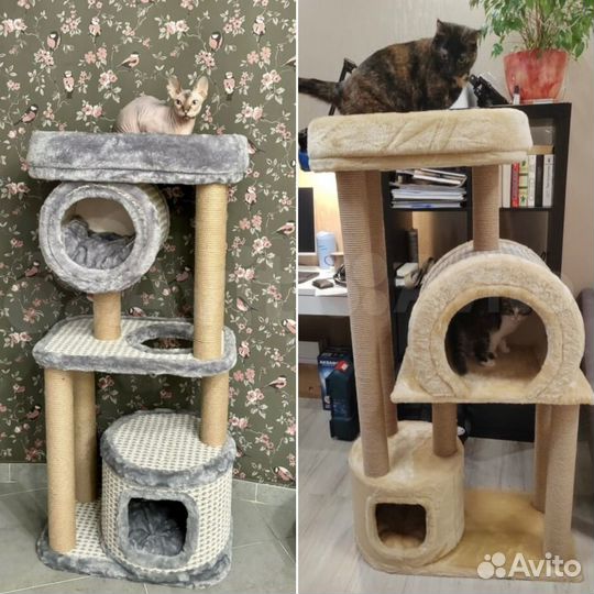 Когтеточка домик для кошек ассортимент