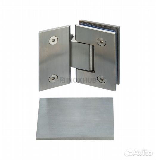 Петля (302 SSS) стекло-стекло 135 (без фаски)