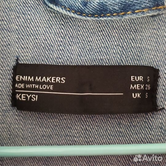 Джинсовый пиджак женский