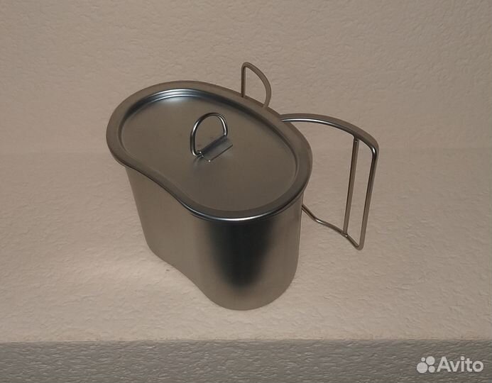 Кружка-котелок 750 мл с крышкой