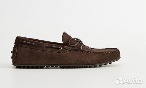 Замшевые Мужские Мокасины Mango 67020582