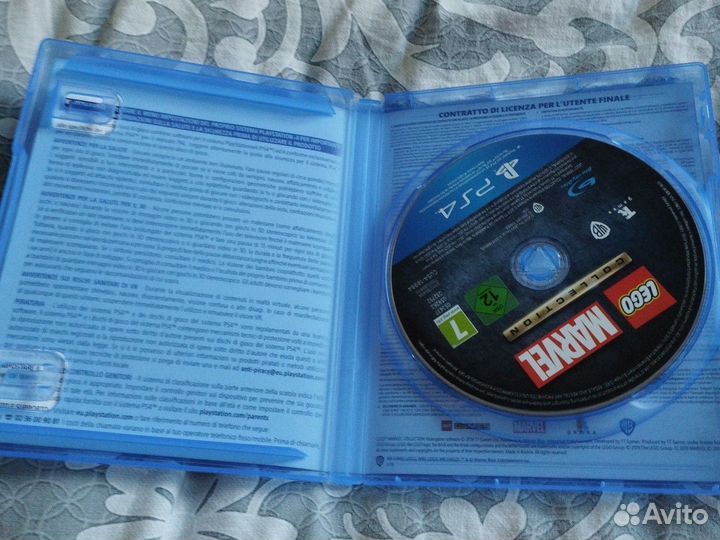 Диск для ps4 Marvel (русские субтитры)