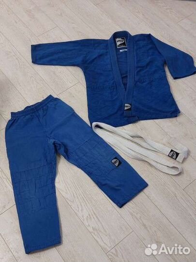 Кимоно для дзюдо green hill 130 140