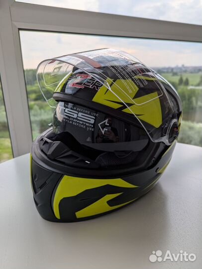 Мотошлем интеграл Hizer