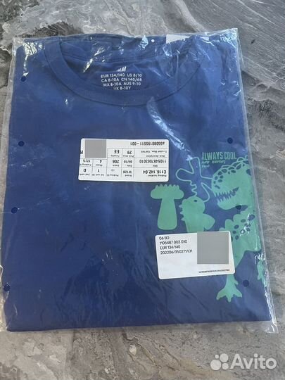 Лонгслив H&M 134/140 новый