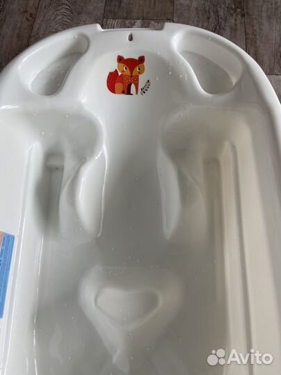 Ванночка для купания с горкой