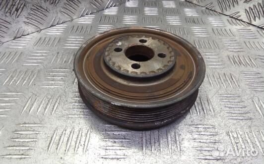 Шкив коленвала демпферный дизельный iveco daily 4