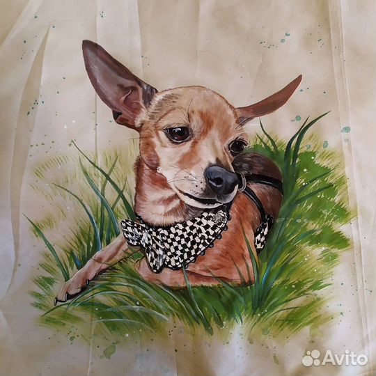 Портрет питомца, животного, любимца на заказ