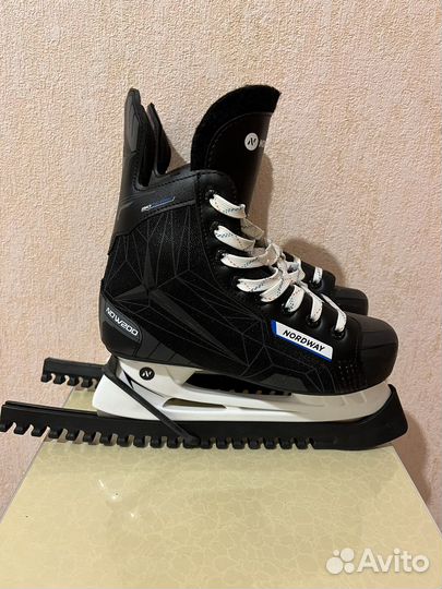 Коньки хоккейные детские 37 размер Nordway NDW 200