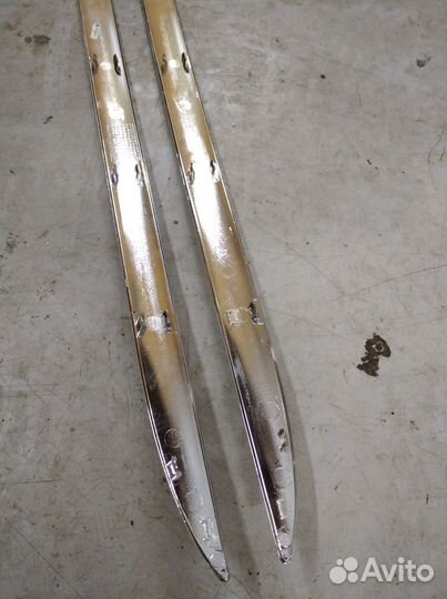 Накладка порога хром peugeot 3008 2008-2022