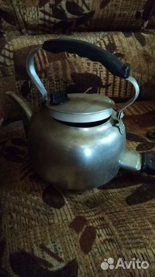 Чайник алюминиевый СССР электрический