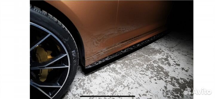 Элероны карбон на BMW M5 M8