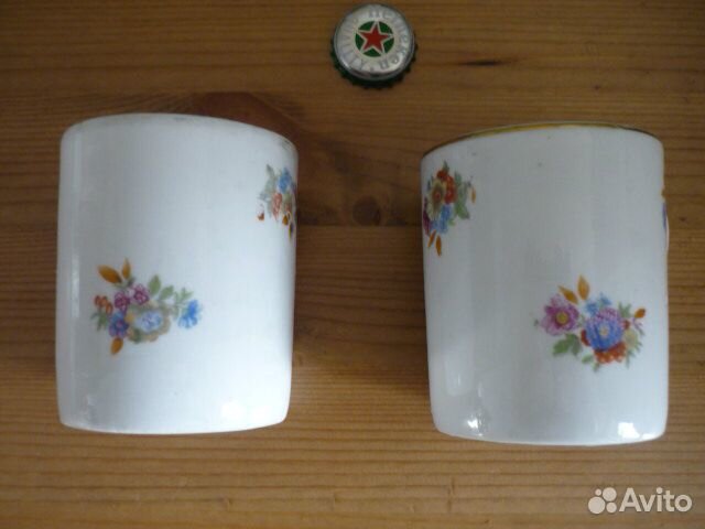 Чайная кофейная чашка фарфор Вербилки№2