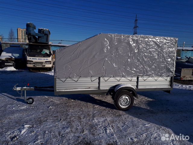 Прицеп Русич 355 с аэротентом