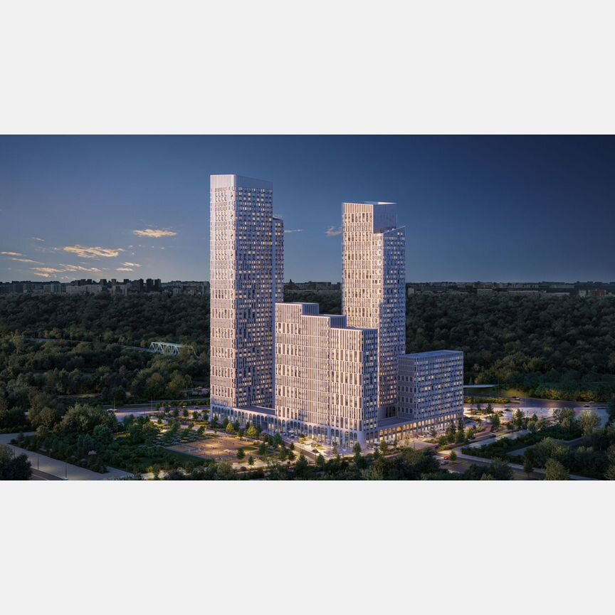 1-к. квартира, 41,1 м², 8/21 эт.