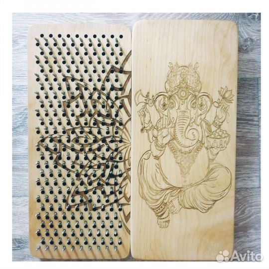 Доска садху 10 мм (доска с гвоздями)