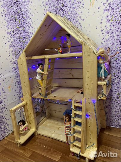 Домик для барби новый