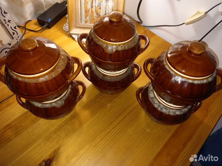 Керамические горшочки для запекания