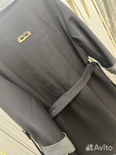 Плащ тренч женский 46 48 оверсайз