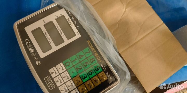 Весы напольные romitech sibs200N, 200 кг