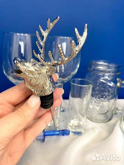 Набор бокалы IKEA, стопки, кружки для коктейлей