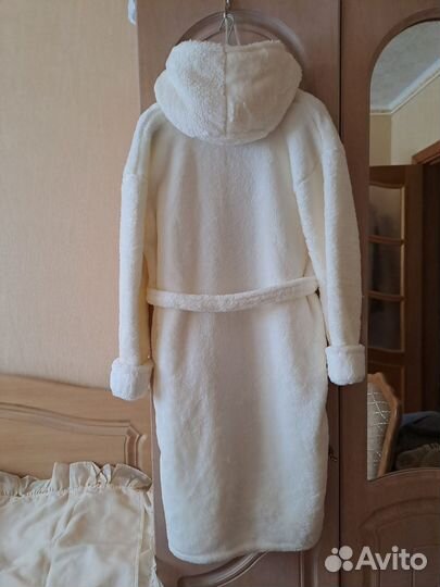 Халат меховой новый