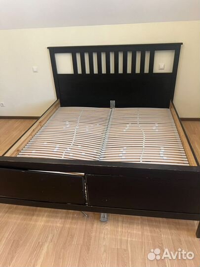 Кровать двуспальная Икеа hemnes кымор, 180х200 см