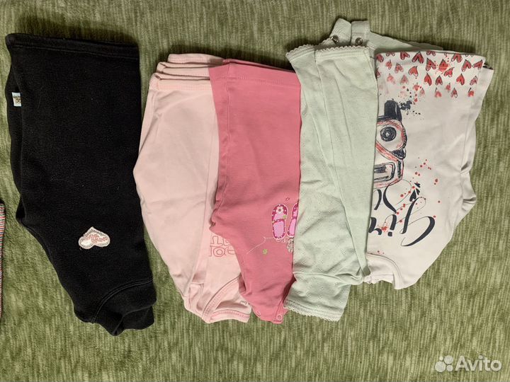 Вещи пакетом на девочку 74 80