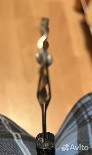 Тесторезка. Нерж. h 16, колесико D 3,5 см