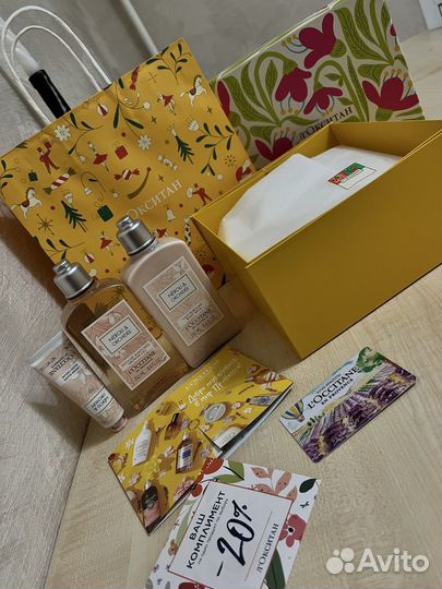 Loccitane набор новый нероли и орхидея