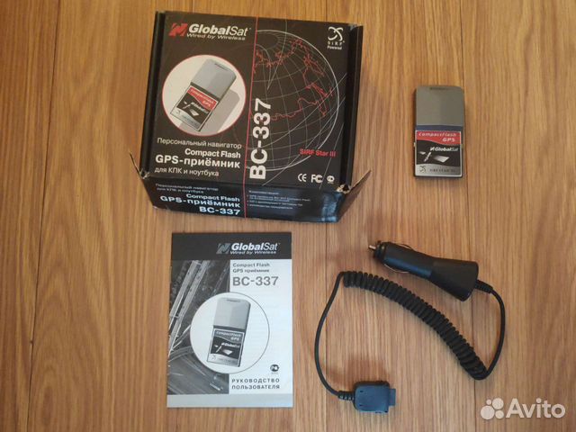 GPS приемник BC-337 для кпк и ноутбука