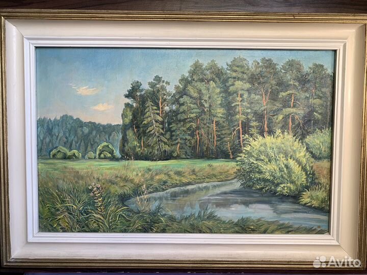 Картина маслом на холсте пейзаж