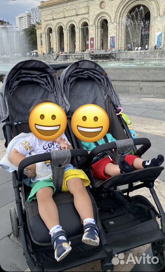 Коляска для двойни