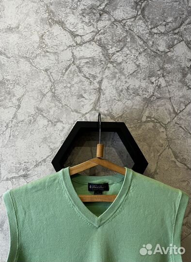 Brooks brothers жилет l-xl (свитер,джемпер,1/4)