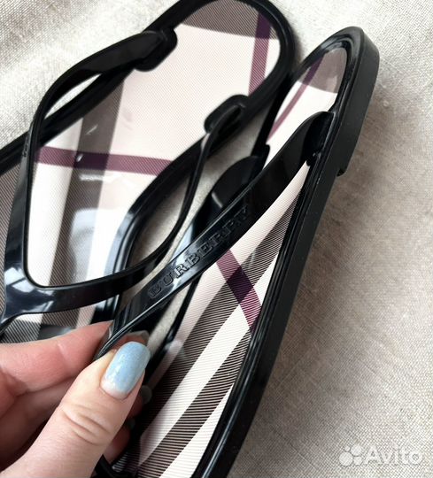 Сланцы шлепки Burberry оригинал