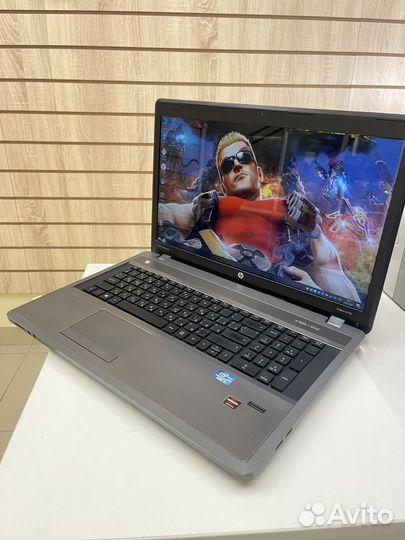 Игровой 17 дюмов HP i5 видео 2gb озу4gb SSD256gb