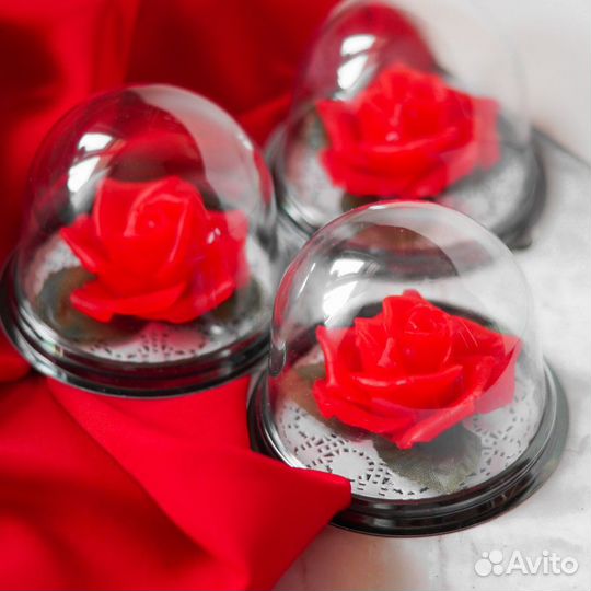 Мыло Роза в куполе