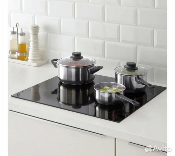 Набор кастрюль икеа из 3 шт