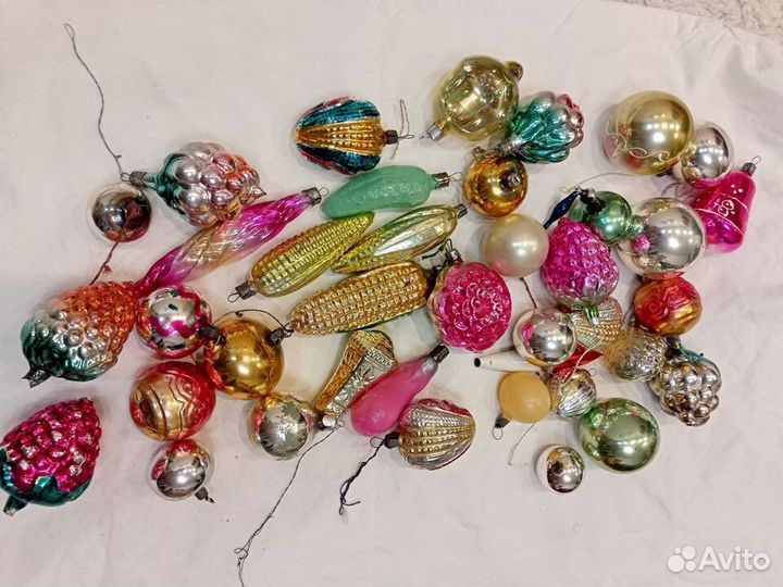 Ёлочные игрушки СССР