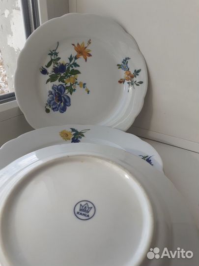 Тарелки производство гдр