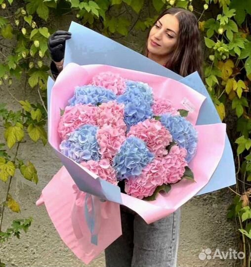 Букет цветов. Гортензия