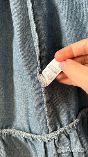 Джинсовое платье для девочки