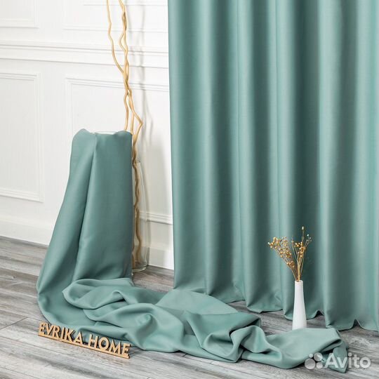 Блэкаут шторы Марсель Мята