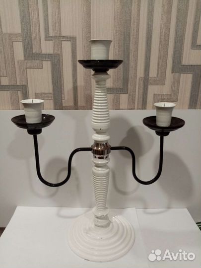 Подсвечник металлический