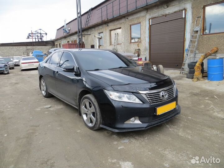 Ресницы на переднюю оптику Toyota Camry ACV50