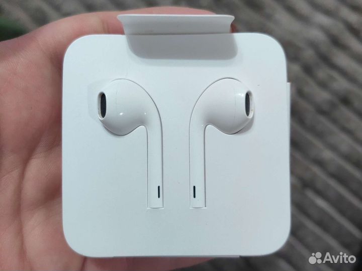 Наушники apple earpods lightning 3.5