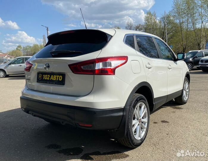 Nissan Qashqai 2.0 CVT, 2014, 132 000 км