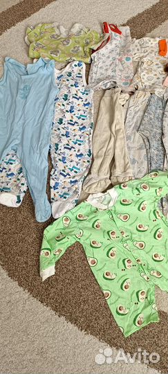 Продам детские вещи пакетом 68-80