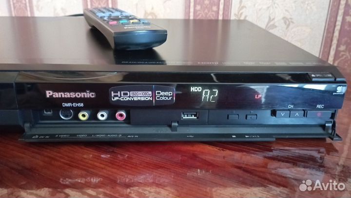 Dvd рекордер panasonic